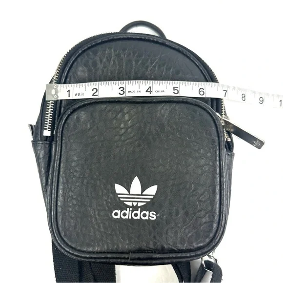 Adidas Originals Adicor Classic Mini Backpack Vegan Leather Handbag - Picture 9 of 11